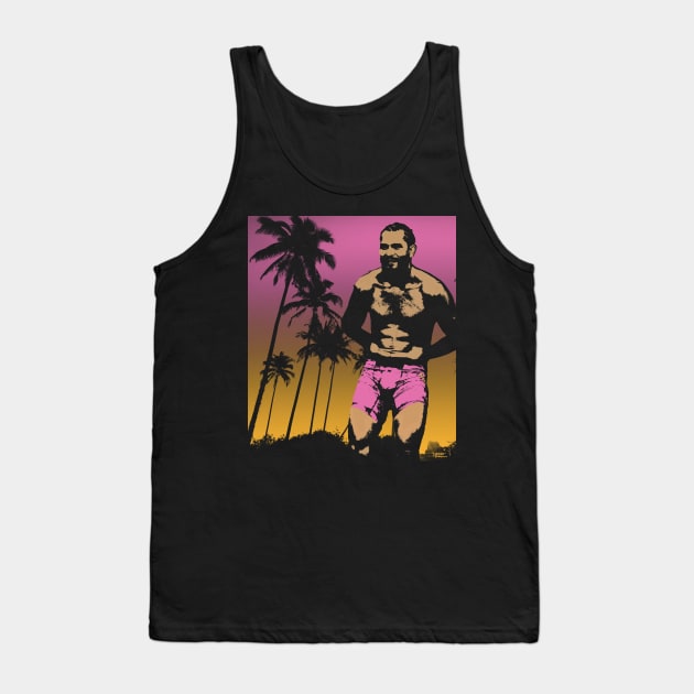 Jorge Masvidal South Beach Graphic Tank Top by dopelope
